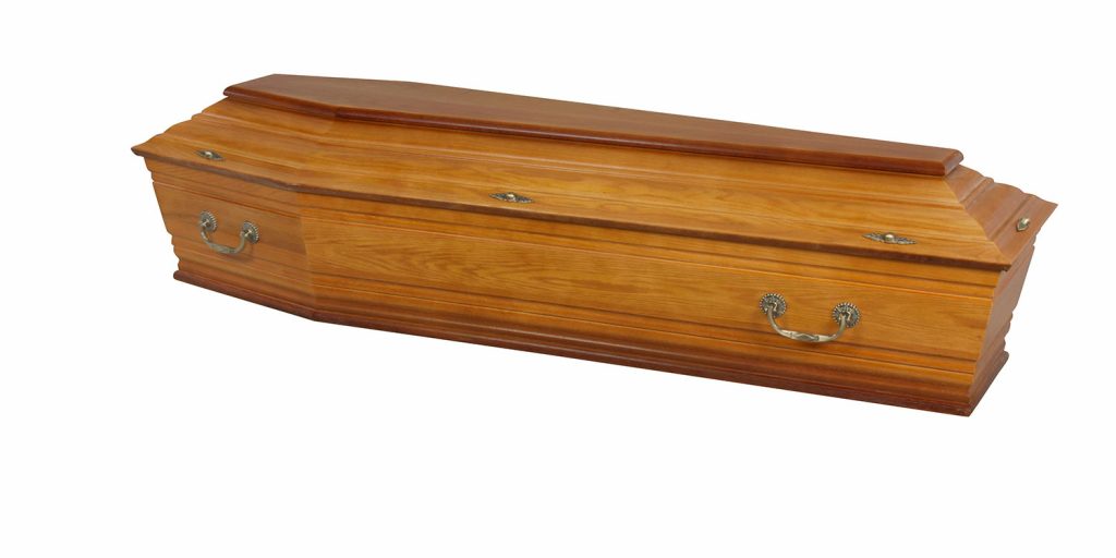 cercueil en chene massif